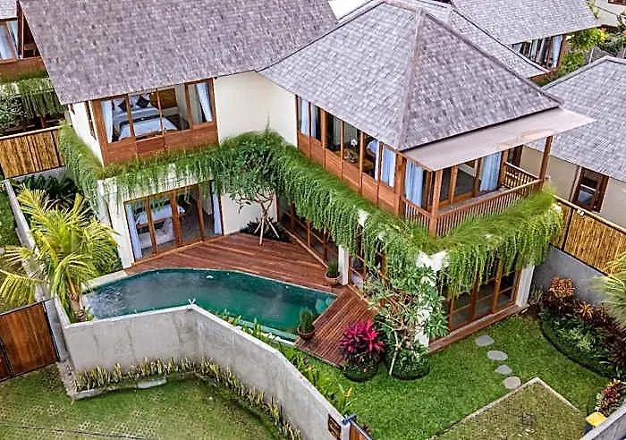 Anandathu - Tropical Pool In Canggu Hotel